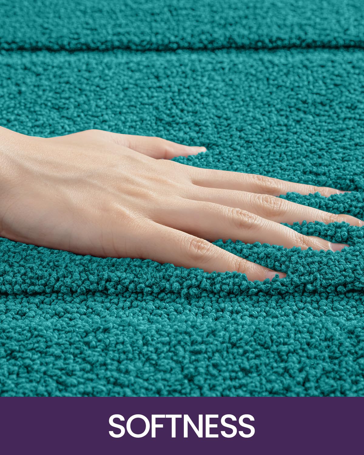 Dexi Bathroom Rug Mat, Ultra Absorbent Soft Bath Rug, Washable Non-Slip Bath Mat For Bathroom Floor, Tub, Shower Room, 32''X20''